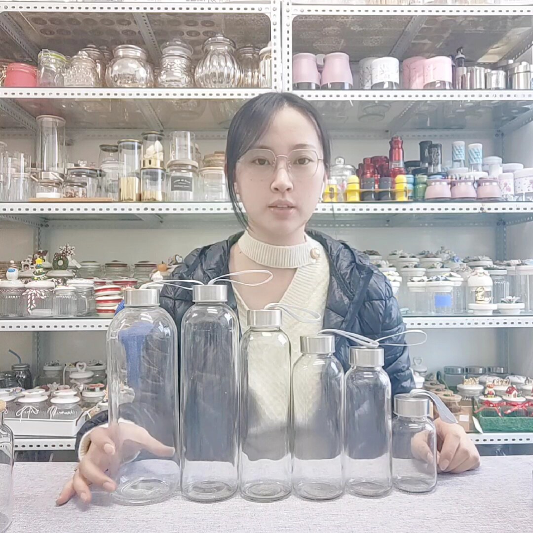 Support Custom Wholesale Travel Use Quality Glass Bottle Supplier 500ml