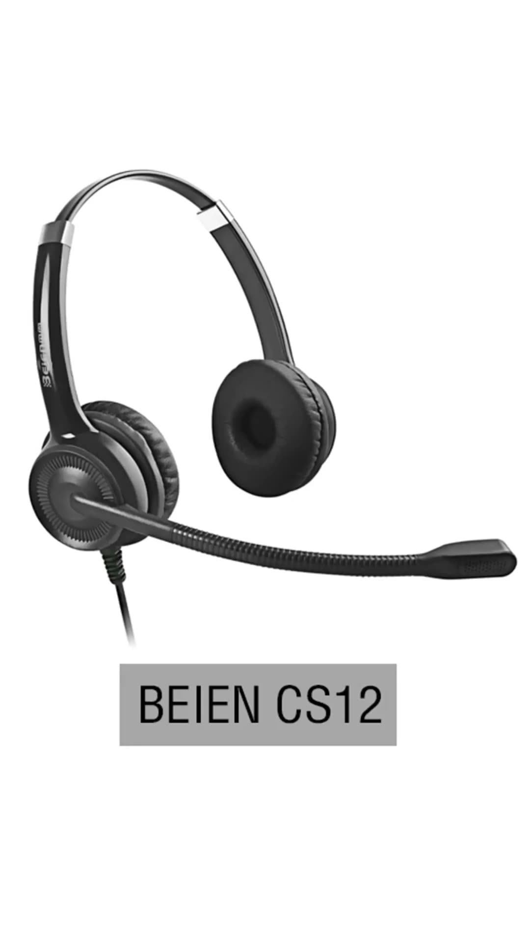 Top Quality Comfortable Wearing Stereo Telephone Headset Call