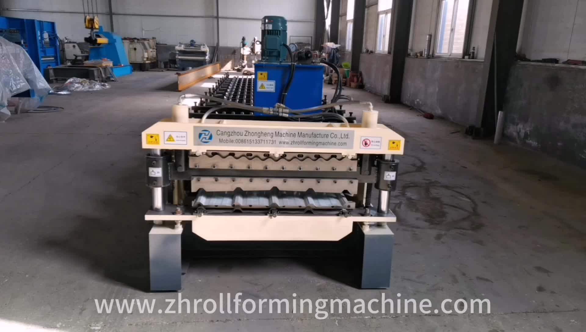 Metal Roofing Sheet Corrugating Iron Sheet Roll Forming Making Machine