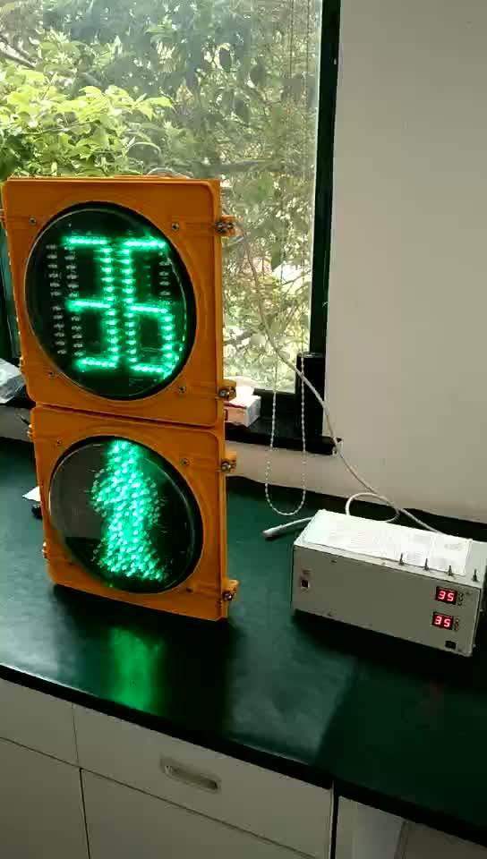 300mm Dynamic Led Pedestrian Crossing Traffic Signal Light With