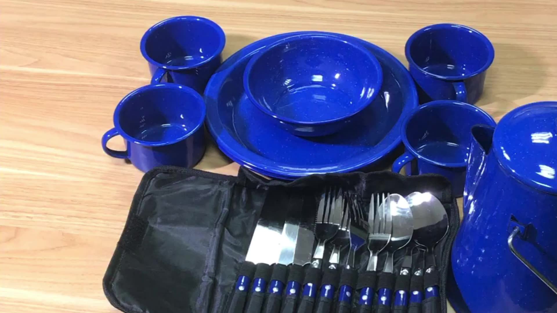 Hot Sell Dinnerware Camping Set Enamel Percolator Buy Enamel