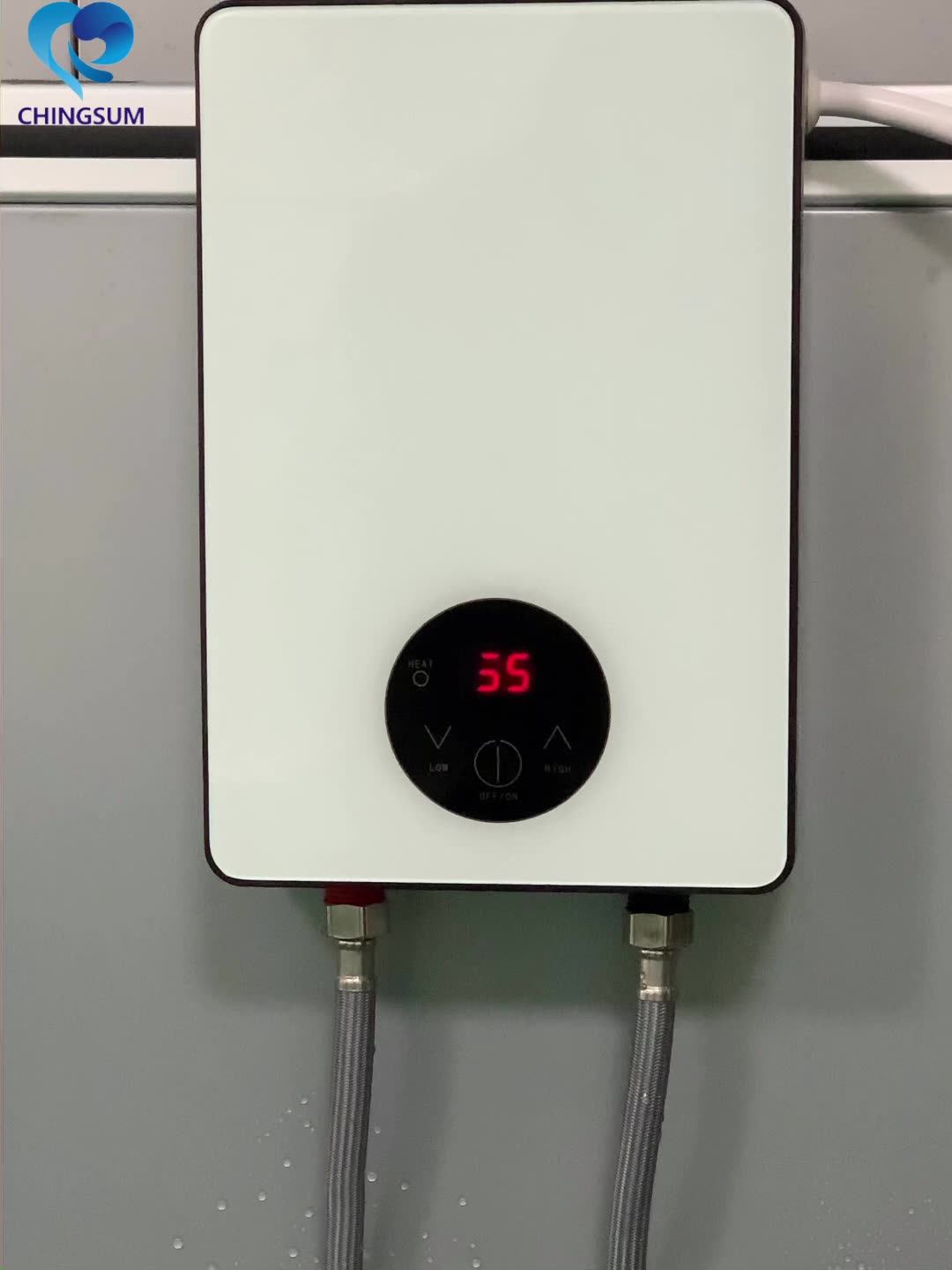 220v 5.5kw Instant Electric Portable Mini Hot Water Heater Shower Water