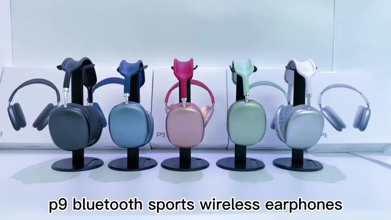 P9 Wireless Blue Tooth Headphones With Microphone Noise Canceling Tws