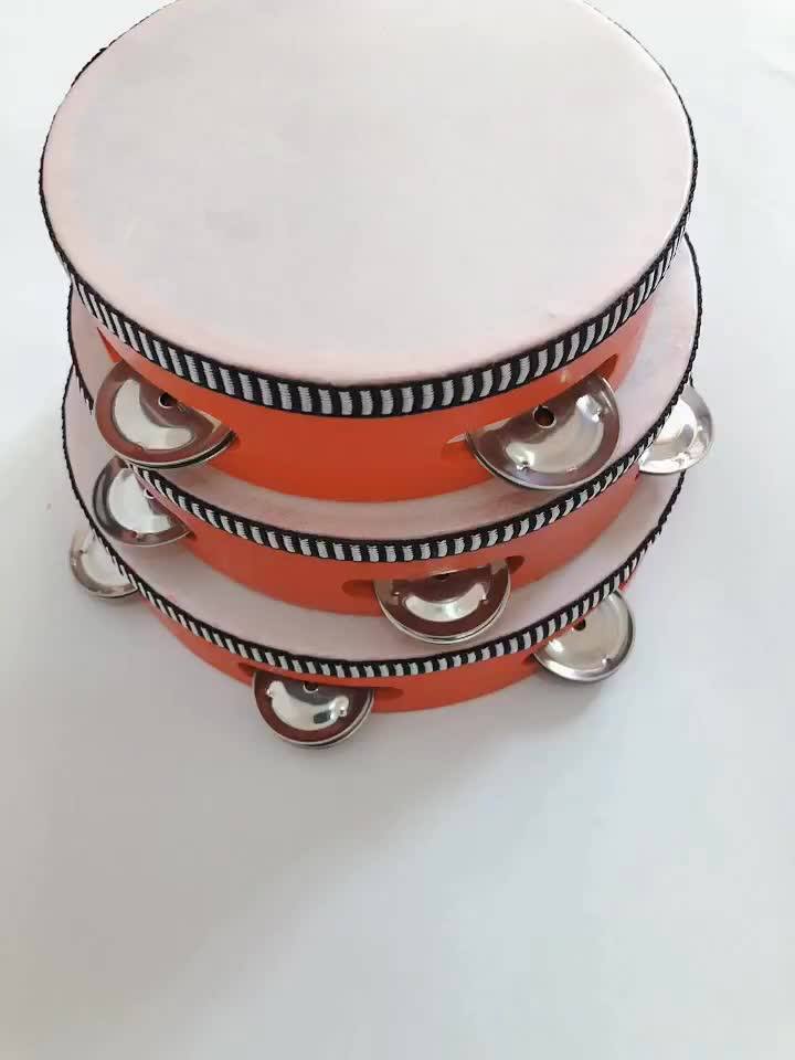 Wholesale Orff Small Persuccion Series,4&6&7&8&10 Inch Red Wooden Toy