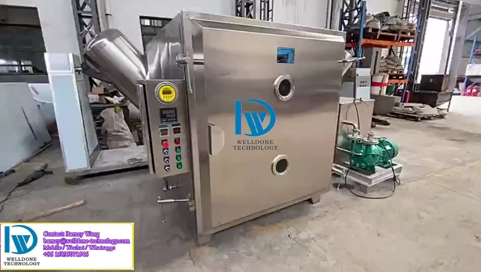 Fzg Series Industrial Vacuum Dryer Or Vacuum Tray Dryer For Fruit And Vegetable With