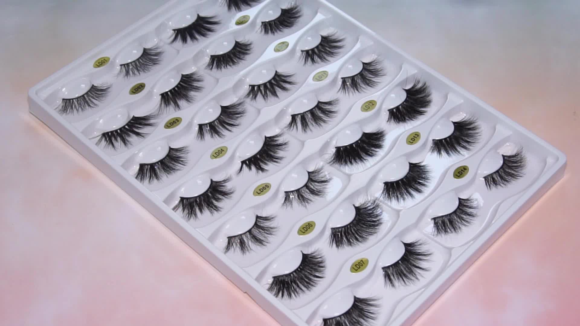 Magic Star Eyelashes Box Packing Custom Package Eyelash Wholesale