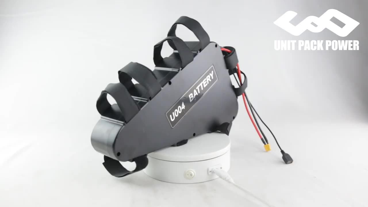 Hard Case Triangle 52v 20ah Lithium Ebike Battery Pack For 1000w/1200w