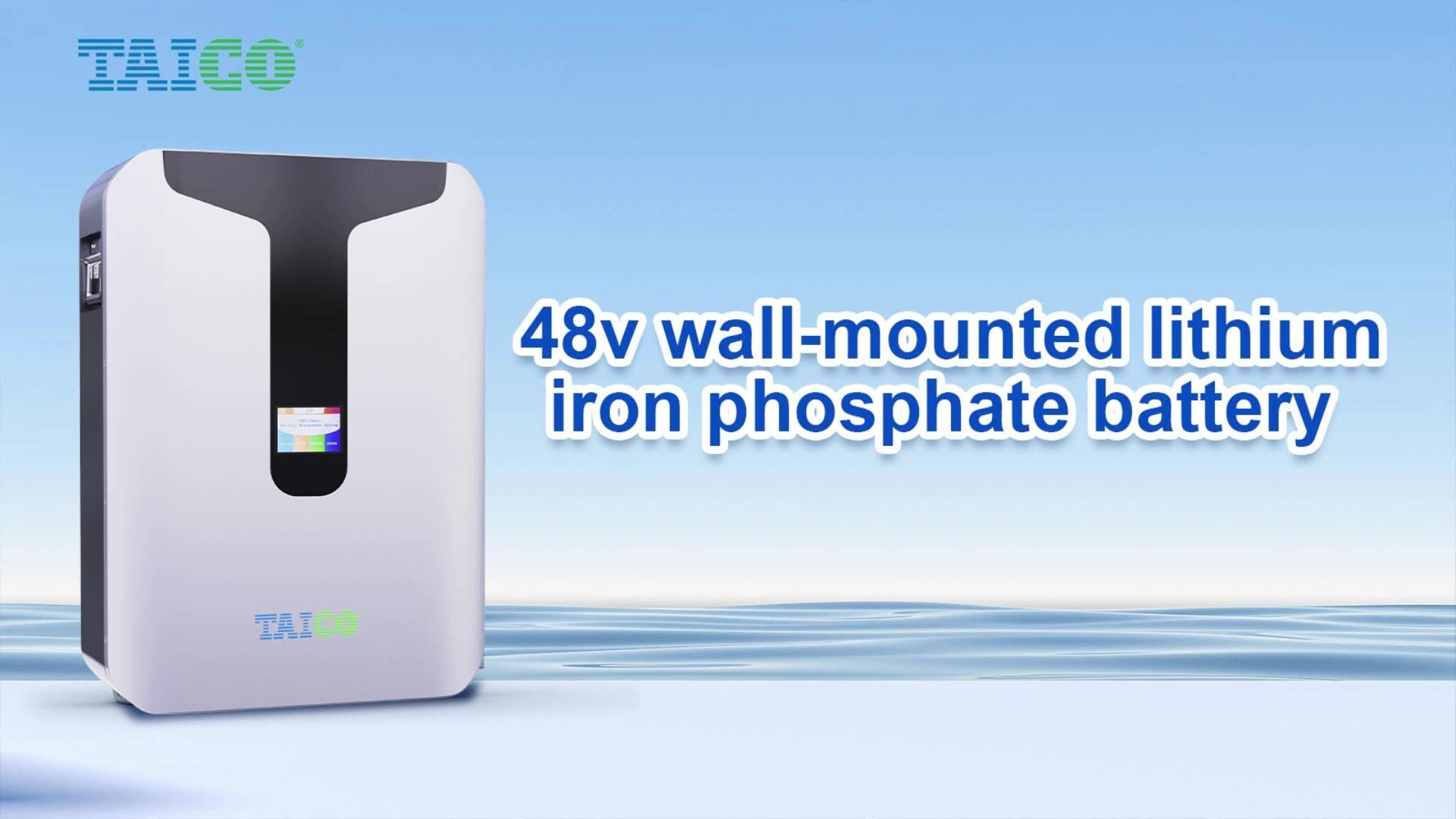 Taico Powerwall Lifepo4 10 Kwh Inverter Battery 10kwh Growatt Lithium