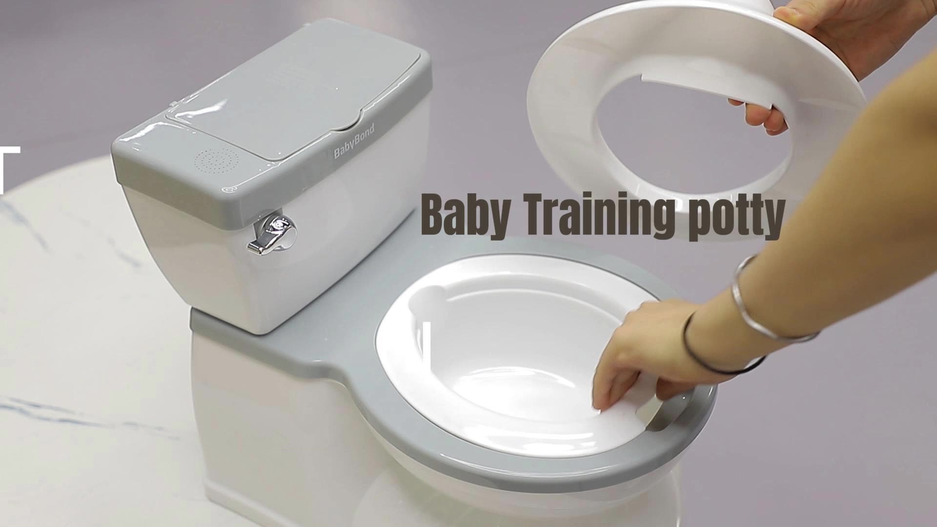 Ecofriendly Children's Training Toilet Plastic Potty Seat Realistic
