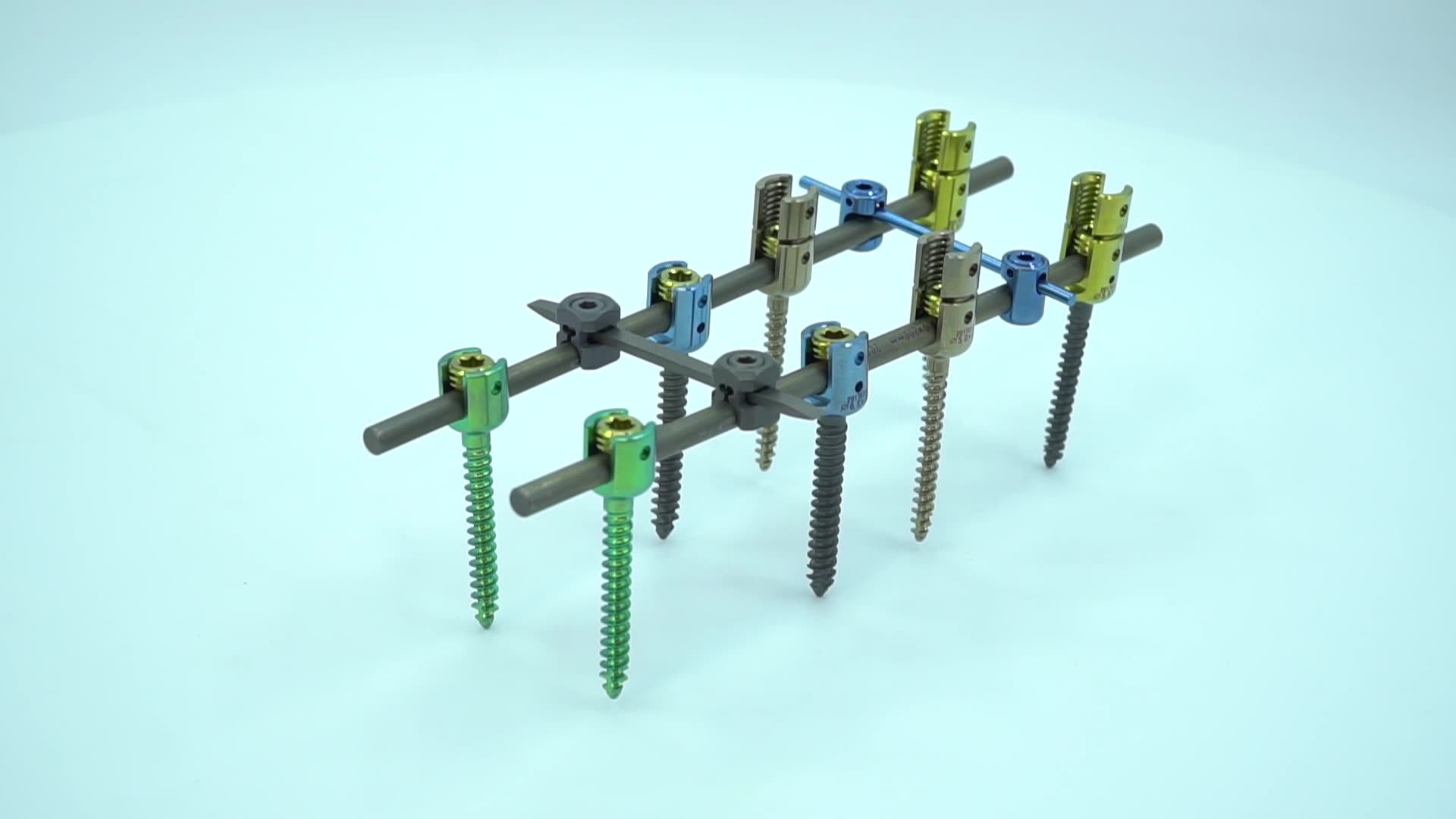 Ce & Iso Marked Orthopedic Surgical Implants Polyaxial Pedicle Screw