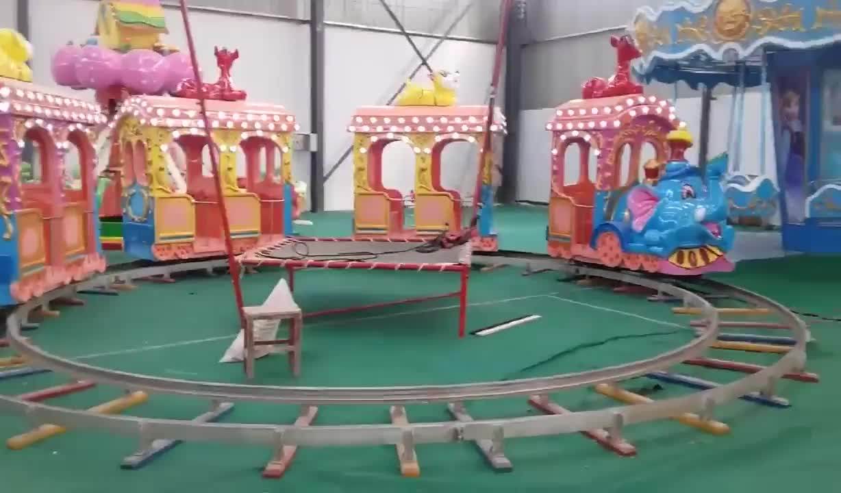 Indoor Park Playground Kiddie Train Ride Amusement Park Train Rides For