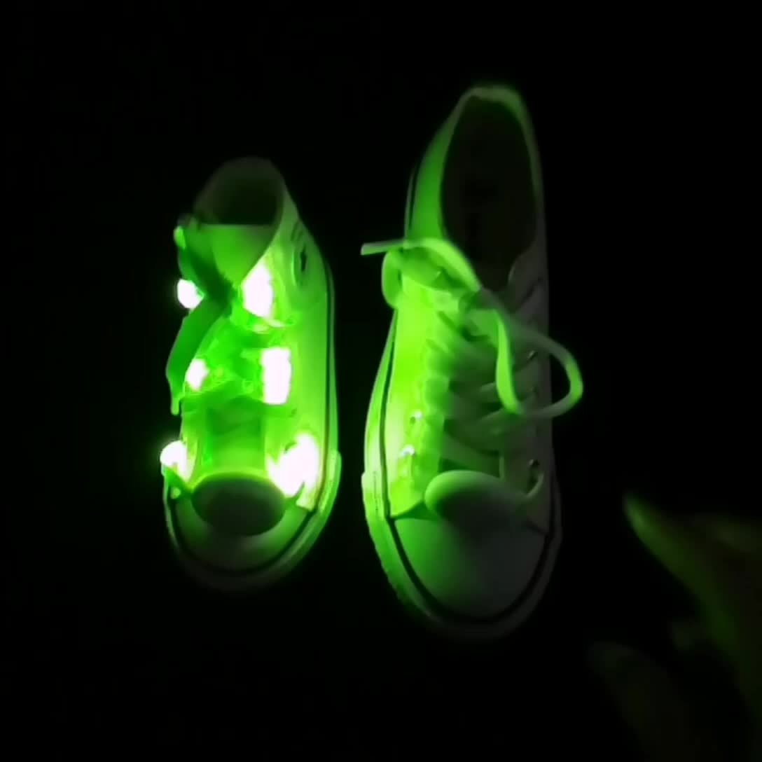 Flashing Nylon Shoe Laces Light Up Led Shoelaces Buy Custom Led