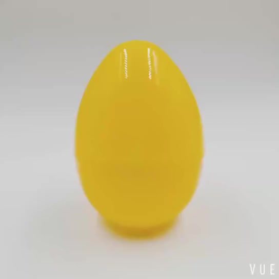 Hot Sale Cheap Surprise Wedding Holiday Plastic Use Egg Shell Light Color Plastic Toy Filled