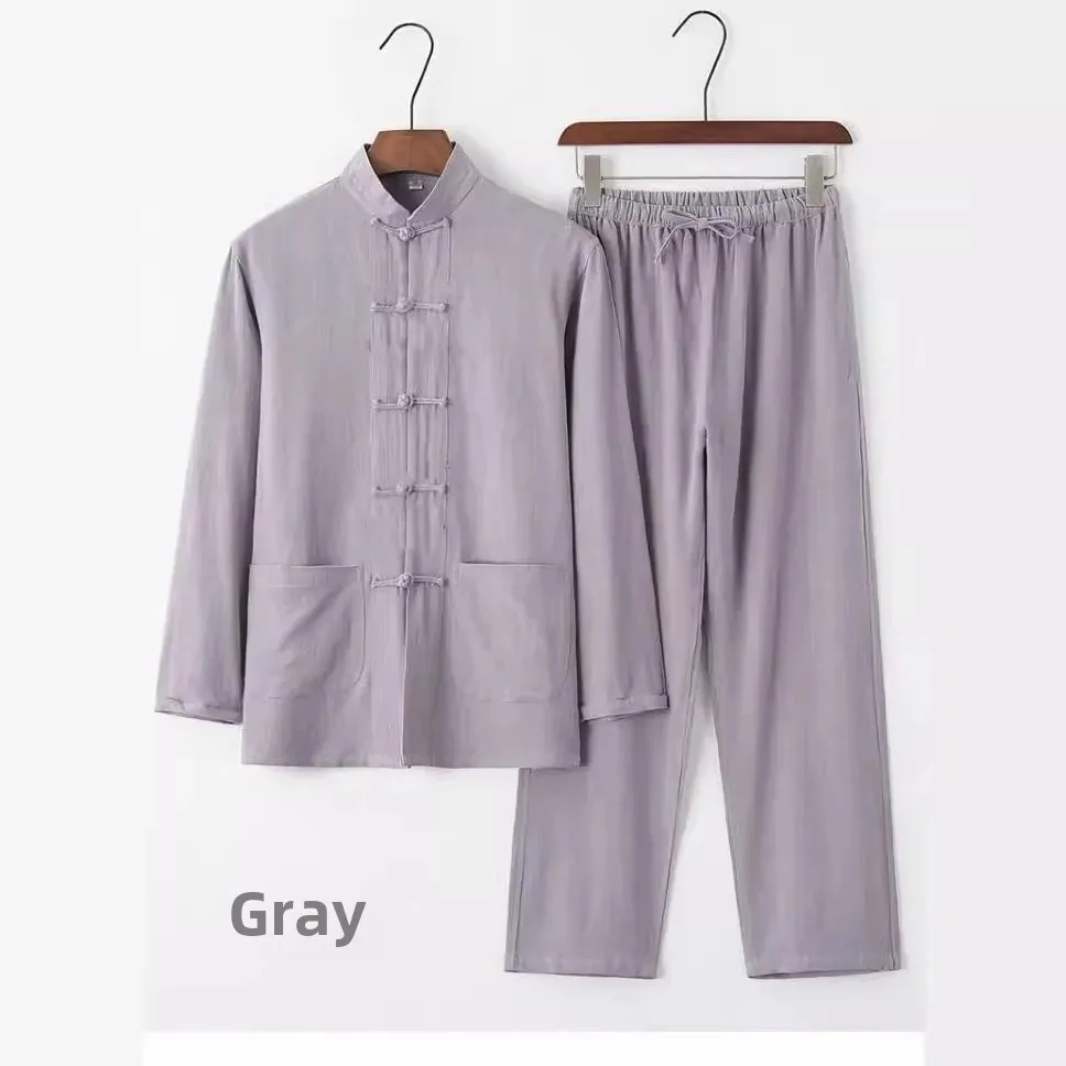 Thin set, Chinese style, cotton and linen