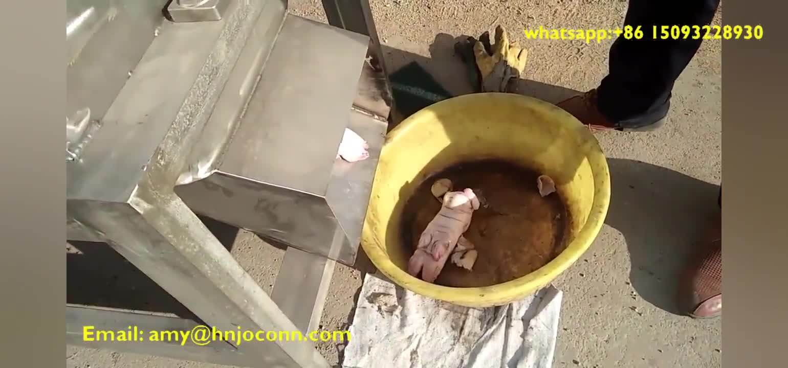 Abattoir Tool Stainless Cow Feet Pig Trotter Sheep Feet Hair Remove