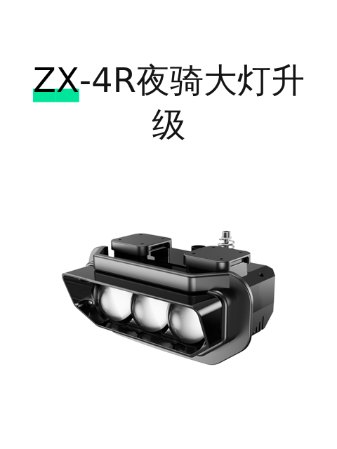 ZX-4R夜骑大灯升级-淘宝逛一逛
