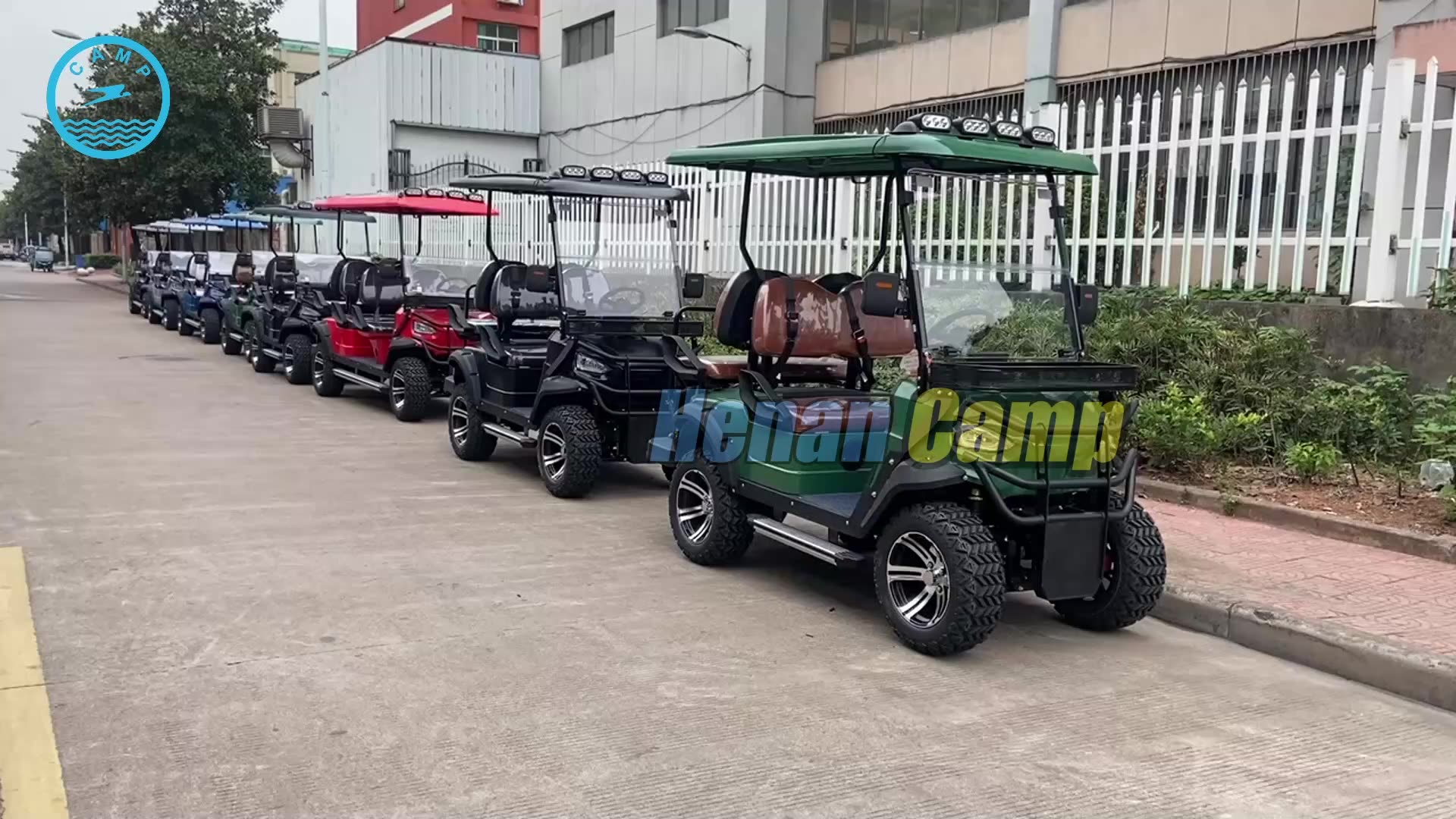 Hot Sales Electric Golf Cart 72 Volt 6 Seater Electric Golf Buggy Cart
