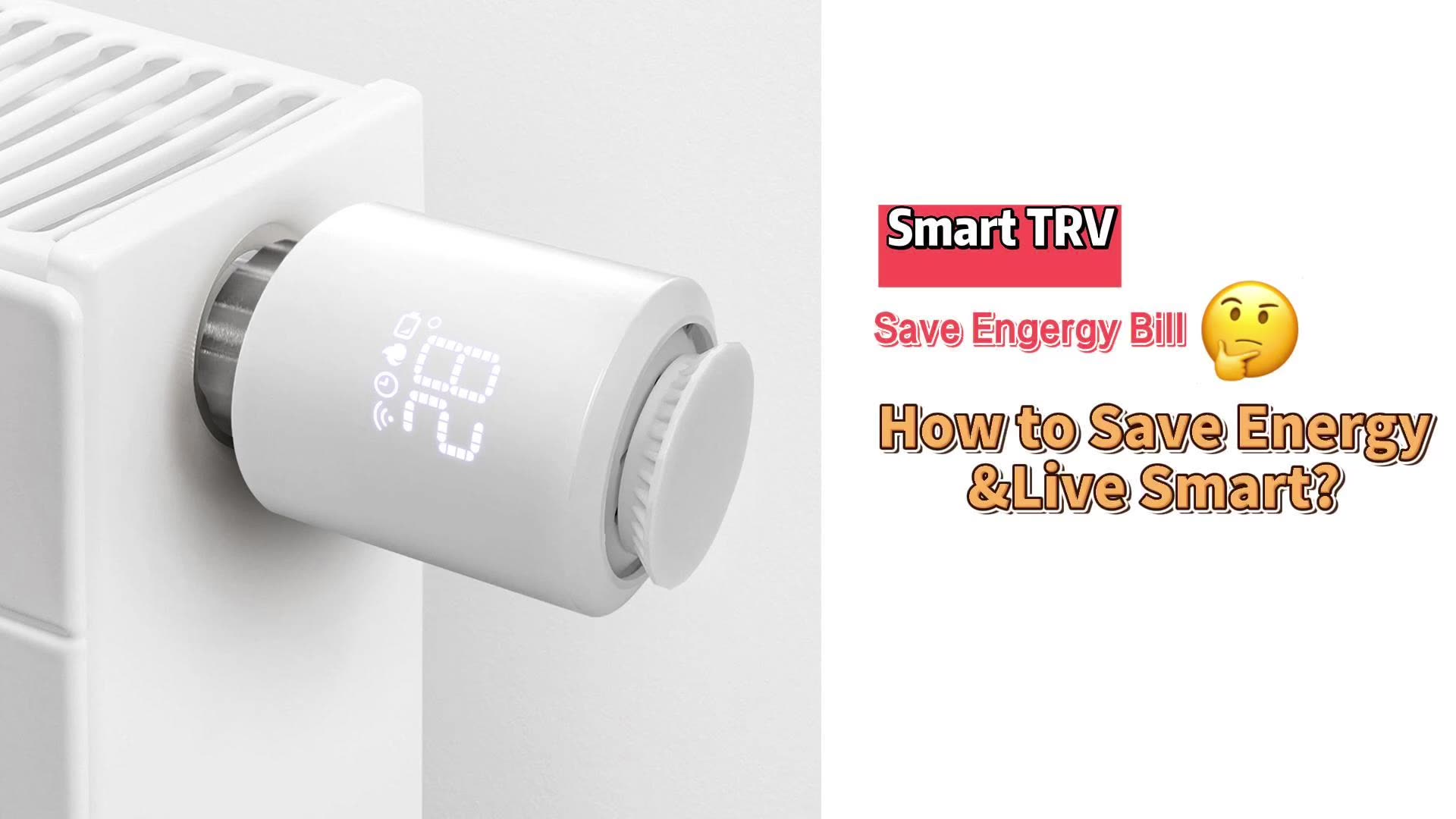 Avatto Zigbee Smart Trv Programmable Smart Thermostat Radiator Valve