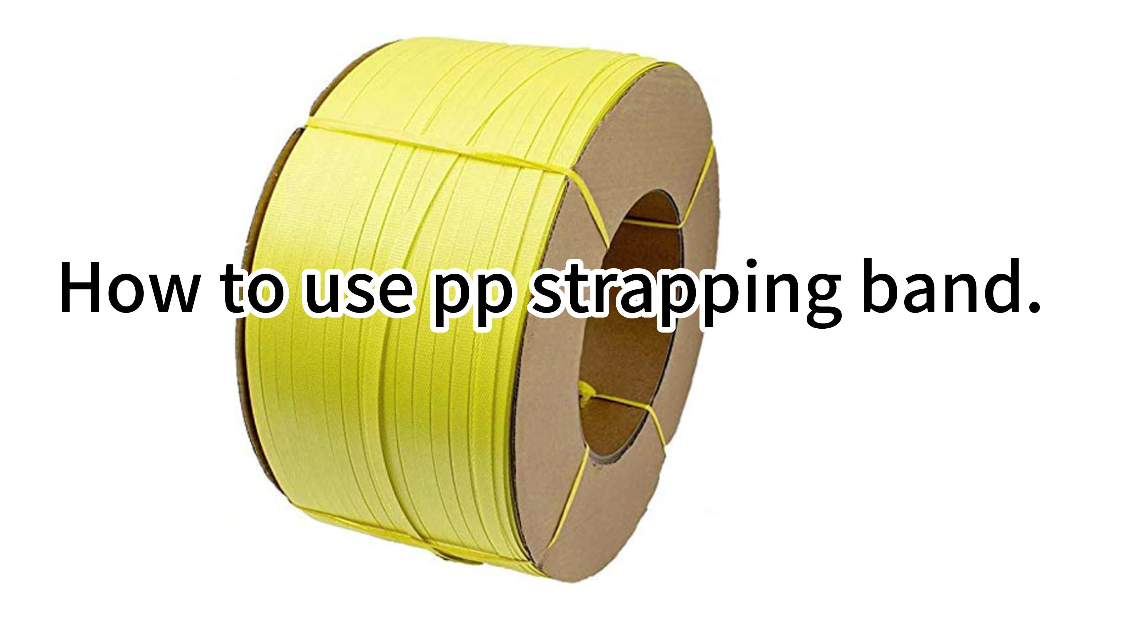 Professional Pp Package Band Pallet Packaging Straps Plastic Belt Pp