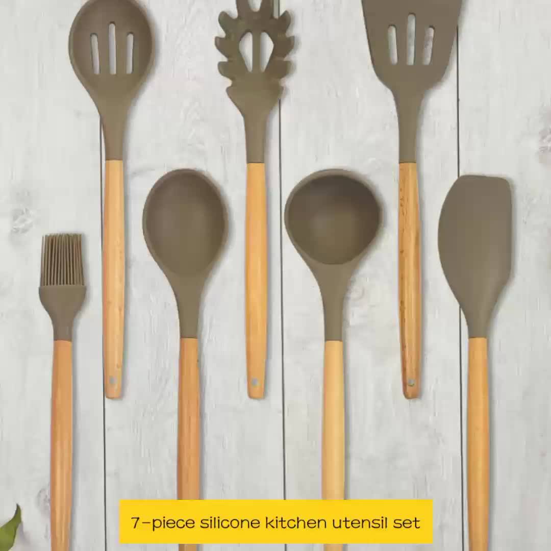 Brand New Custom Promotional Wholesale Cooking Accessories Utensil Set