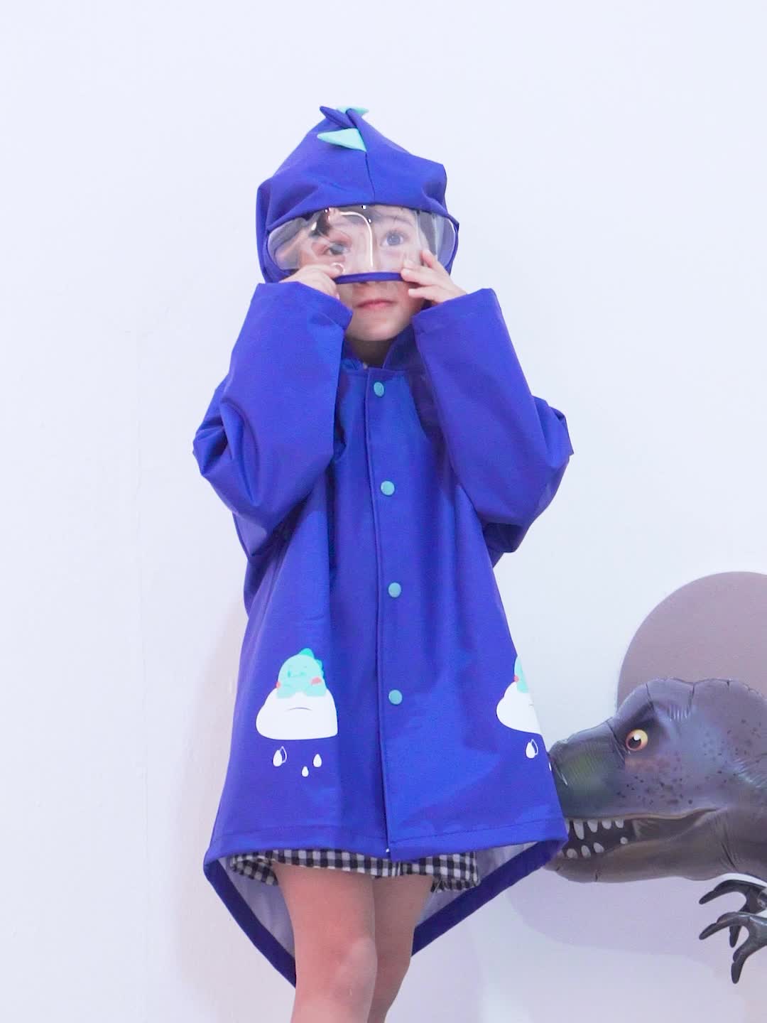 Manufacturer Factory Most Popular Latest Design Kids Polyester Rain