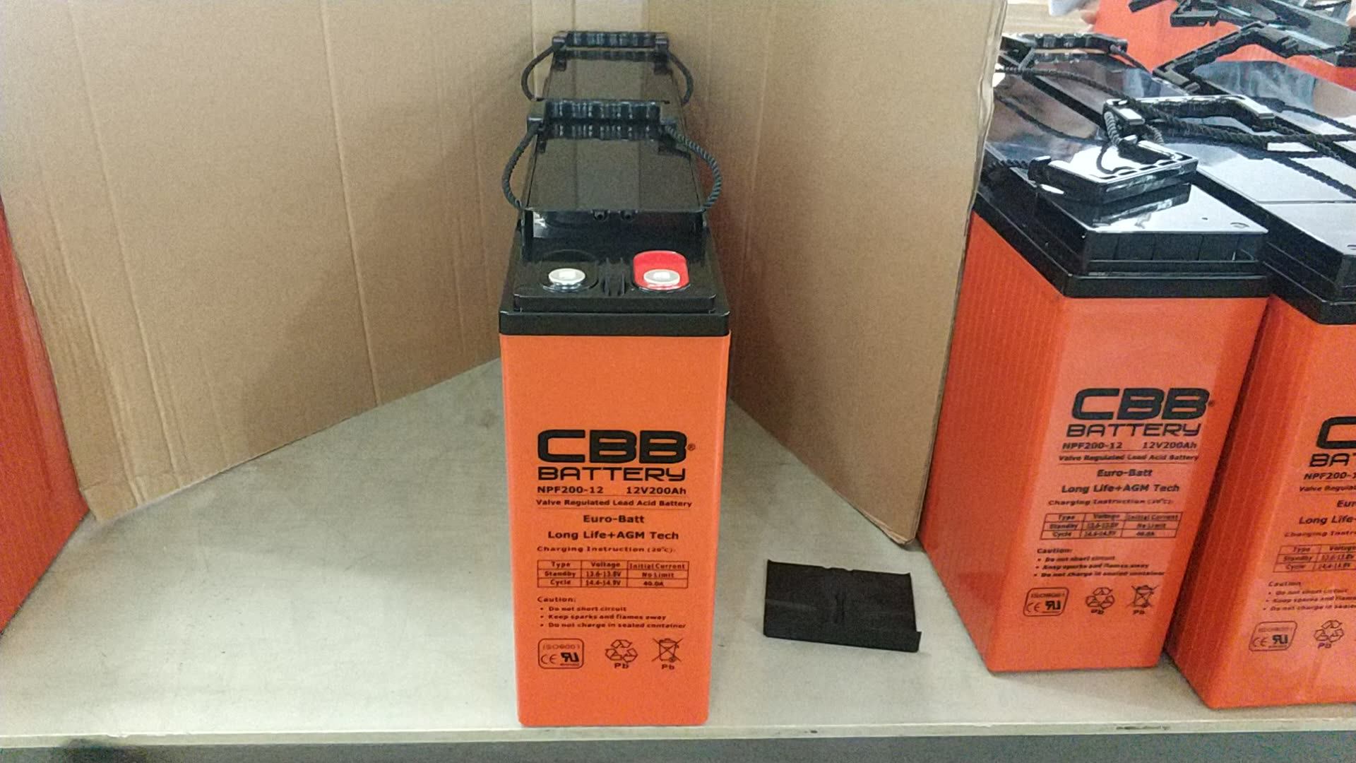 12v 190ah Front Terminal Gel Battery For Buy Front