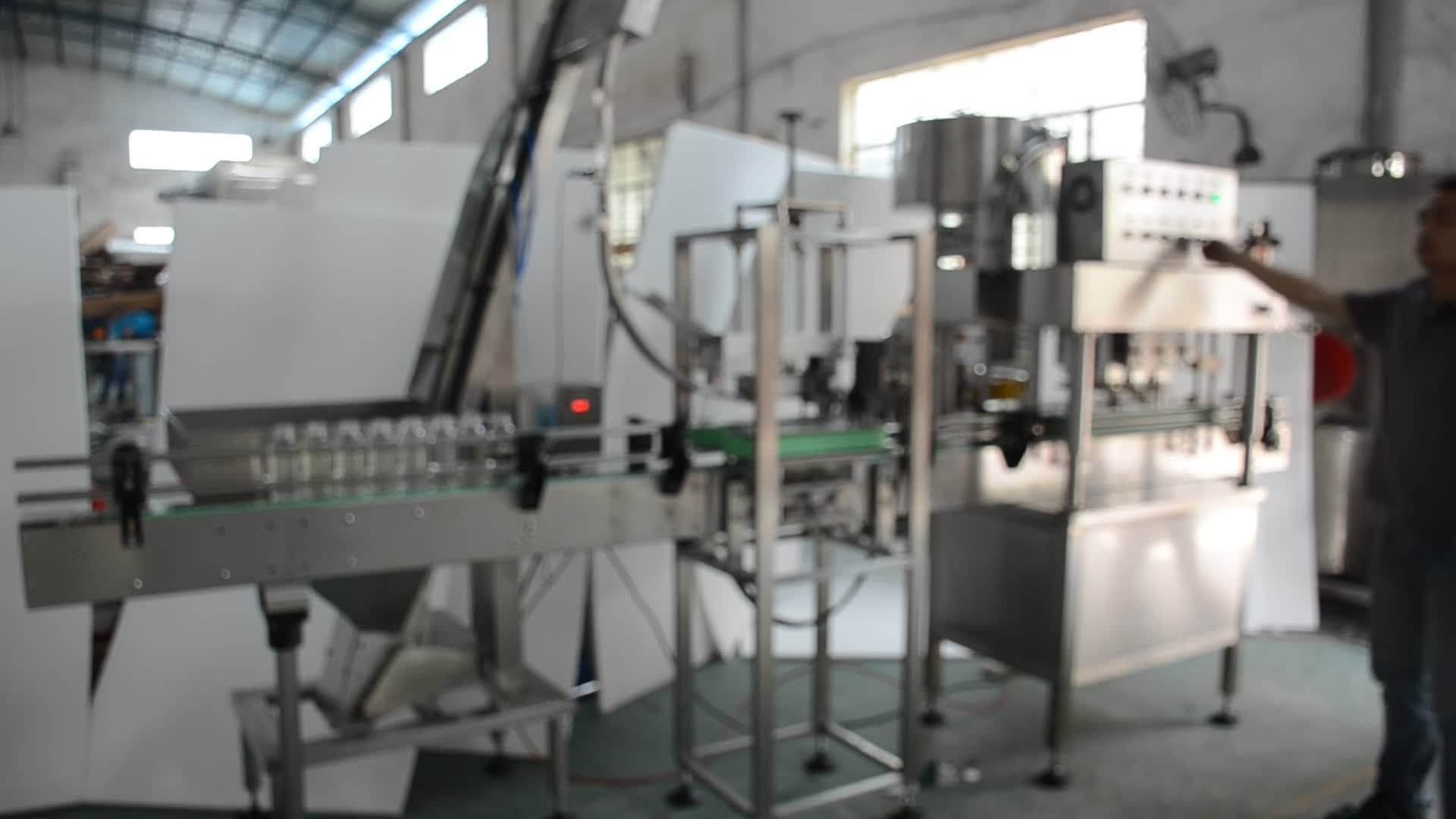 Linear Type High Speed Spindle Twist Off Lug Glass Bottle Capping