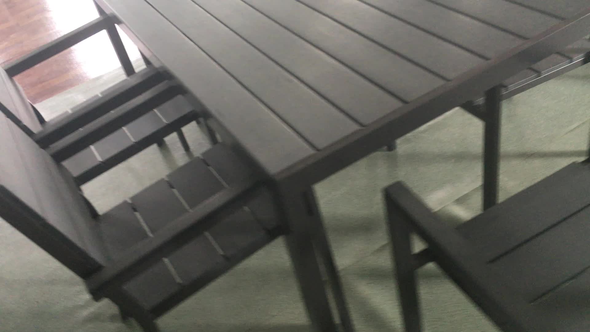 plastic wood patio furniture