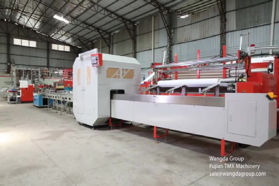 Automatic Toilet Paper Roll Making Machine Production Line Buy Toilet