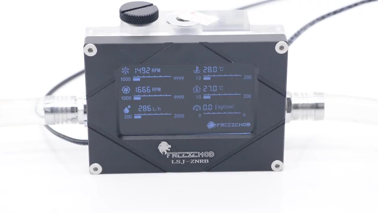 FREEZEMOD Water Cooler System Monitor LCD Water Level Alarm