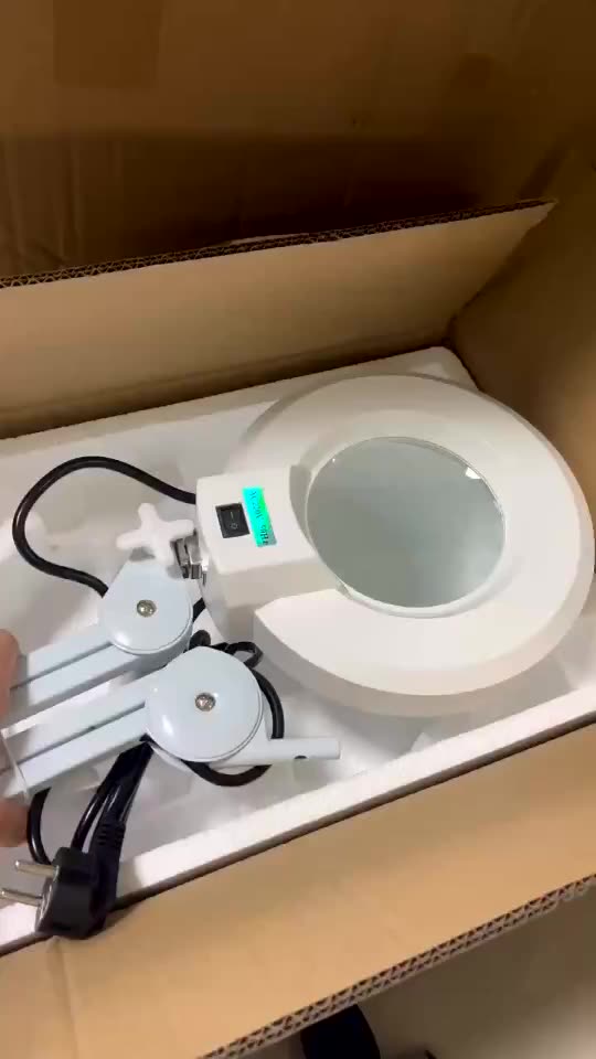 Beauty Skincare Eyelash Extension Aesthetics Salon Magnifier Glass Lamp