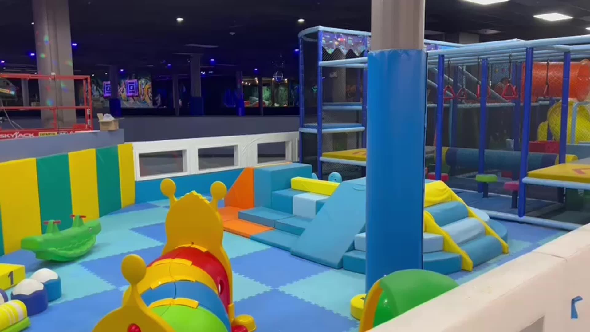 Astm Tuv Approved Amusement Center Modular Kids Games Indoor Playground