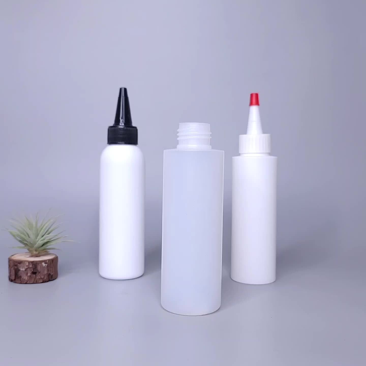 Pet Plastic Sauce Squeeze Bottle,Hair Care Serum Bottle With Softextile