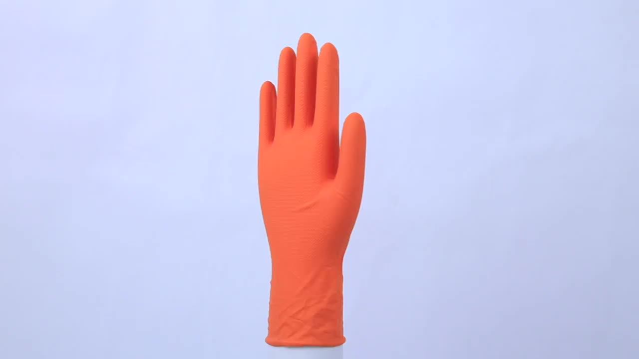 Xingyu Green Nitrile Disposable Cooking Gloves Diamond Pattern Buy