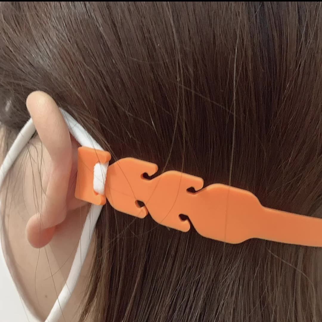 Antiear Holder Respirator Comfortable Soft Silicone Nonslip Ear Hook