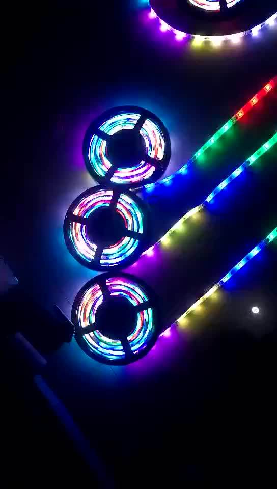 Solar Powered 3m Adhesive 12v Waterproof Ws2811 Outdoor Christmas