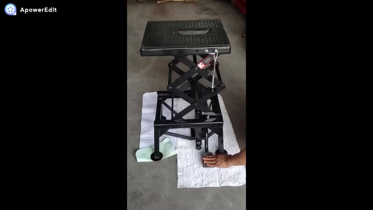 Hydraulic Jack Repair Motorcycle Lift Table 300lbs Motor Lift Jack