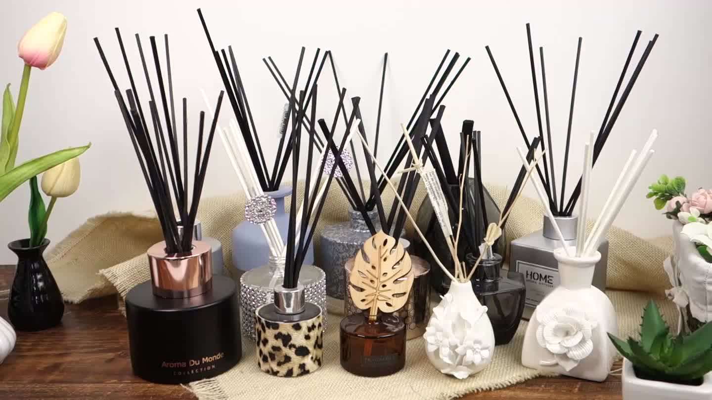 2018 New Design Reed Diffuser Container Cotton Stick Reed Diffuser