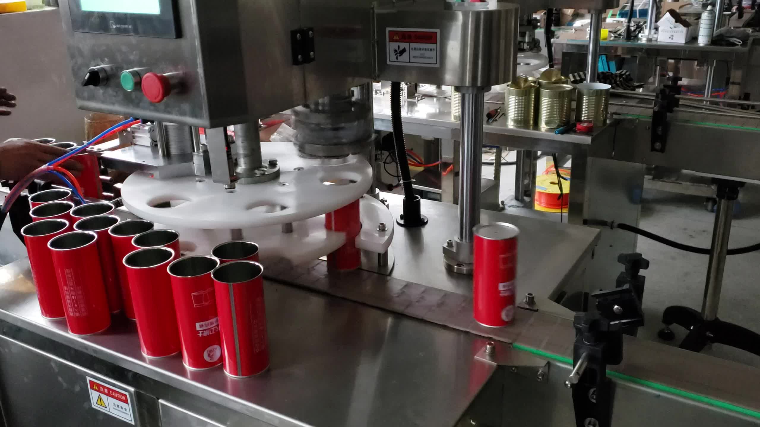 Auto Semi Automatic Tin Aluminum Pop Food Tuna Sardine Pet Tea Cans Jar