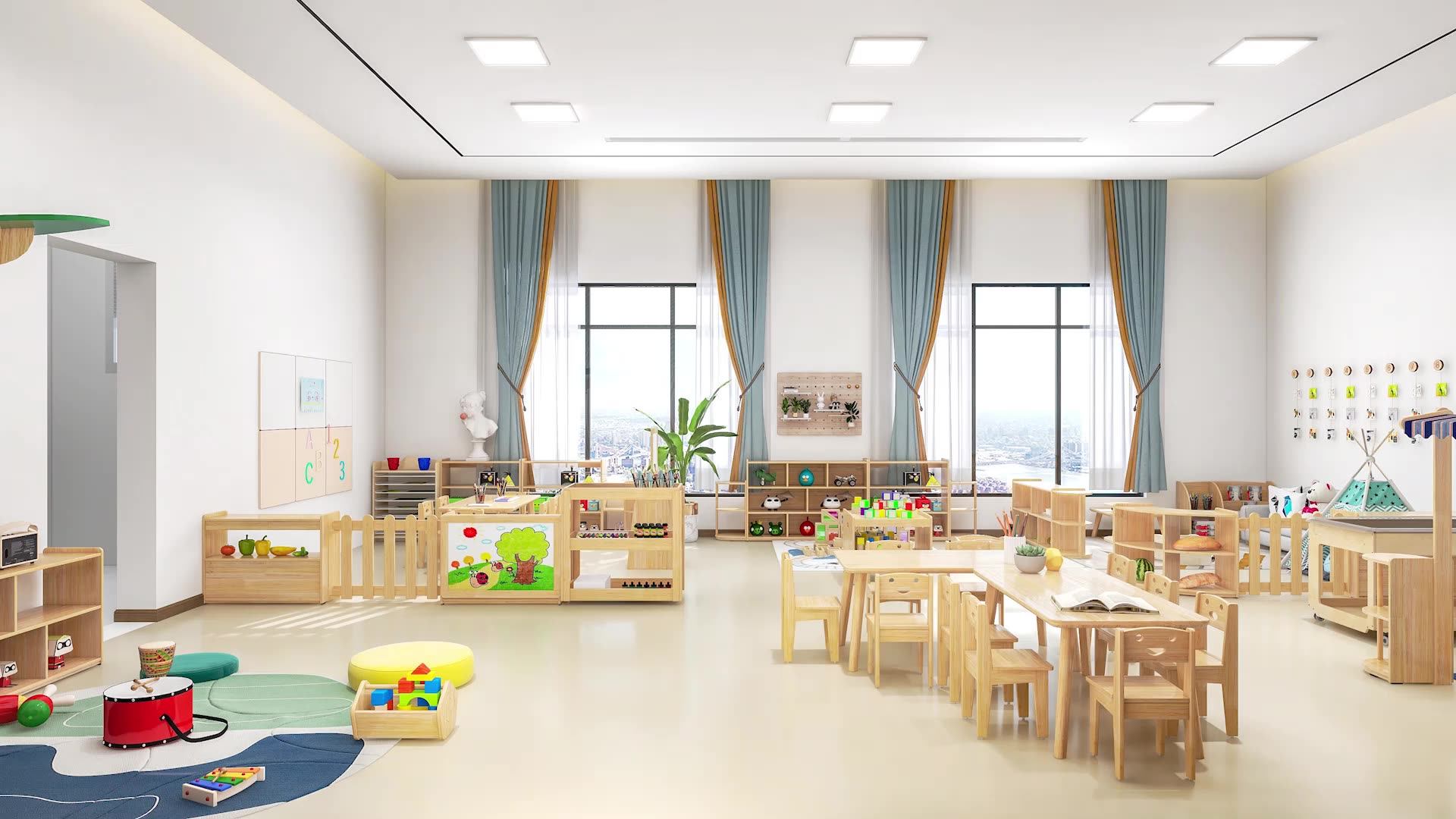 Cowboy International School Furniture Desk And Chair For Kindergarten Classroom Buy