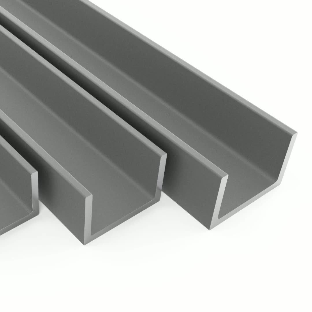 Barra En U De Acero Inoxidable