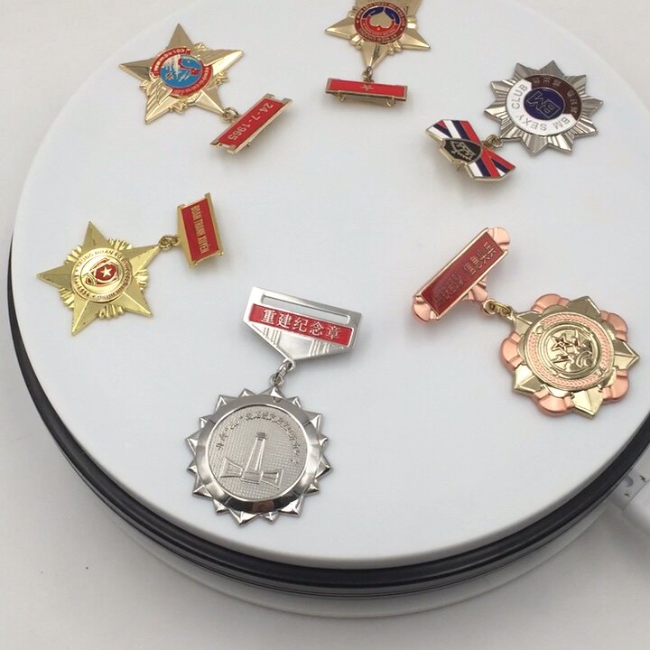 Wholesale Award Medals Custom Logo Zinc Alloy Military Style Medals