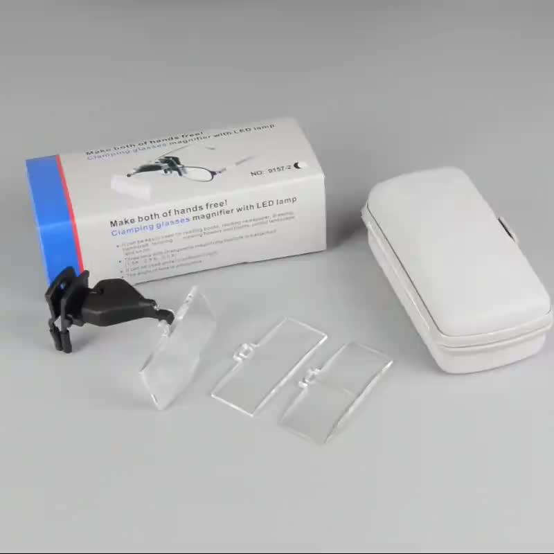 Mg191572 Clip On Magnifying Glasses Dental Loupes With Light Buy