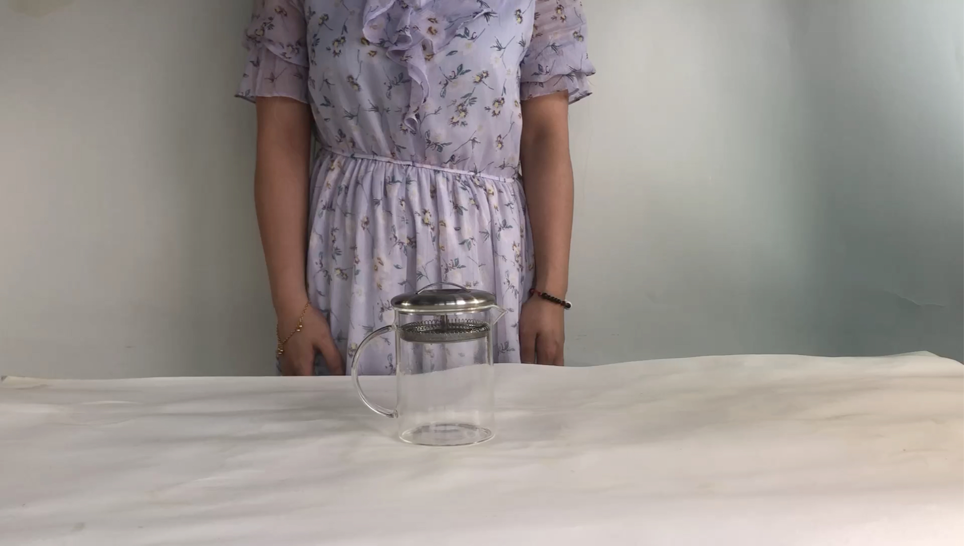 Wholesale Cold Brewer Handmade Teapot Direct Heating Glass Clear Tea