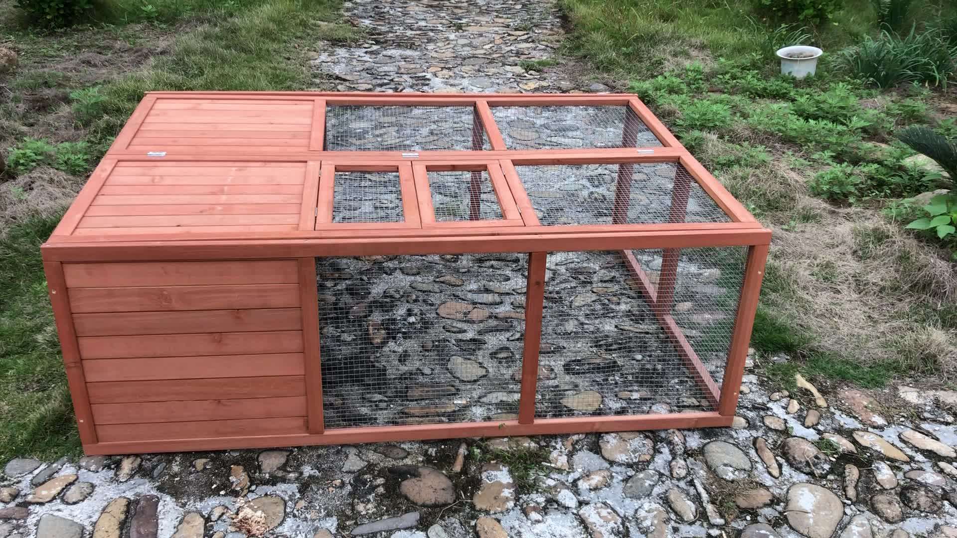 Sdr01703 Wholesale Commercial Low Price Floor Animal Rabbit Cage