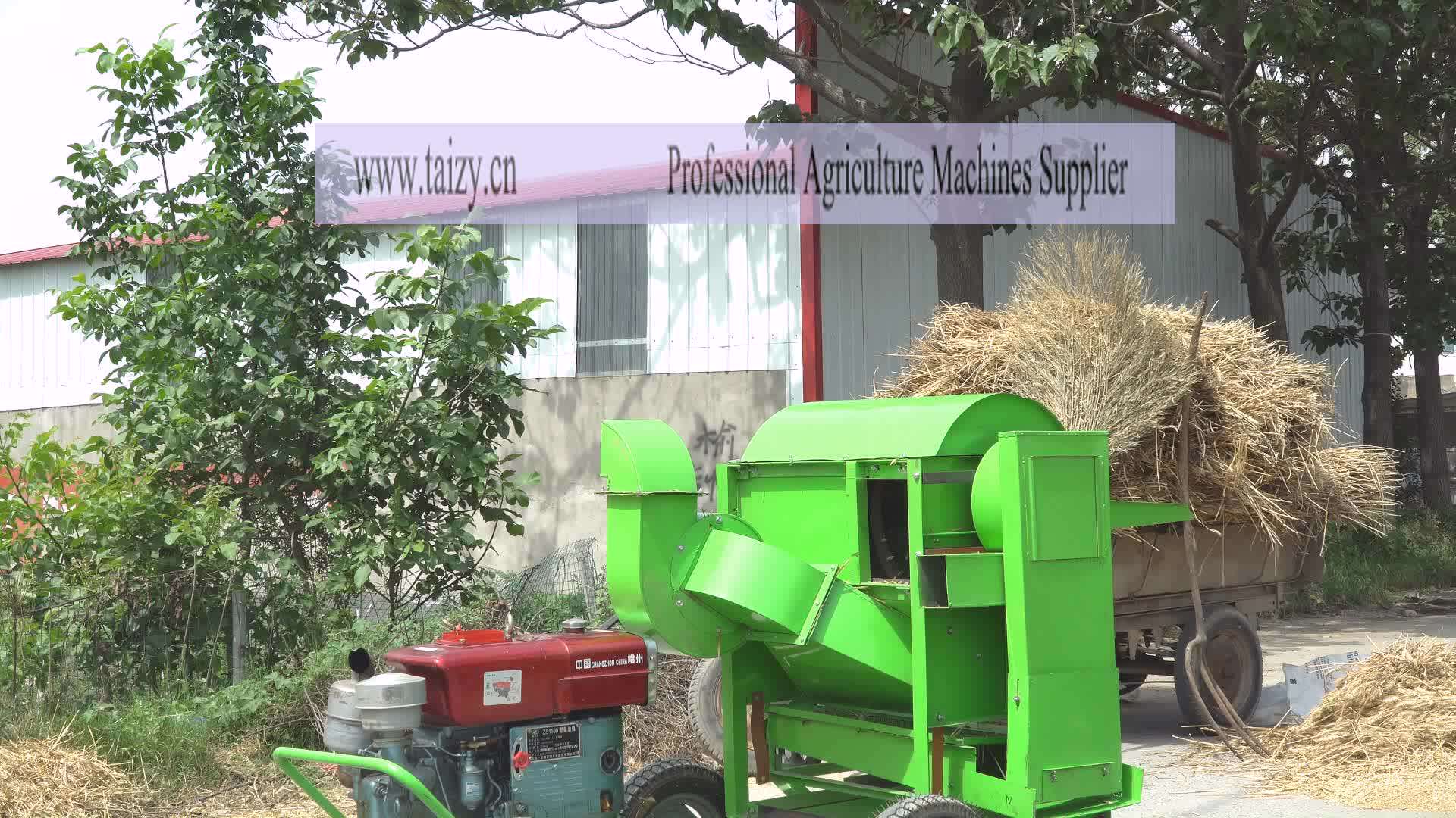 Factory For Sale Small Wheat Thresher,Portable Wheat Threshing Machine