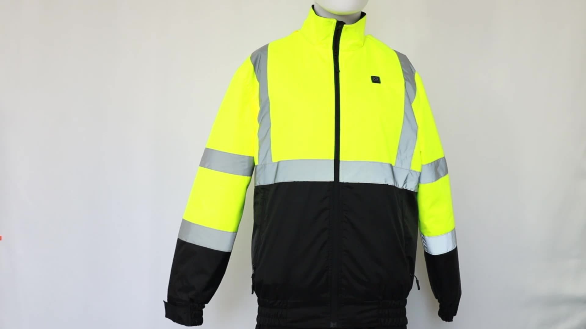 Custom Windproof Snowboard Rechargeable Electrical Heated Jacket For