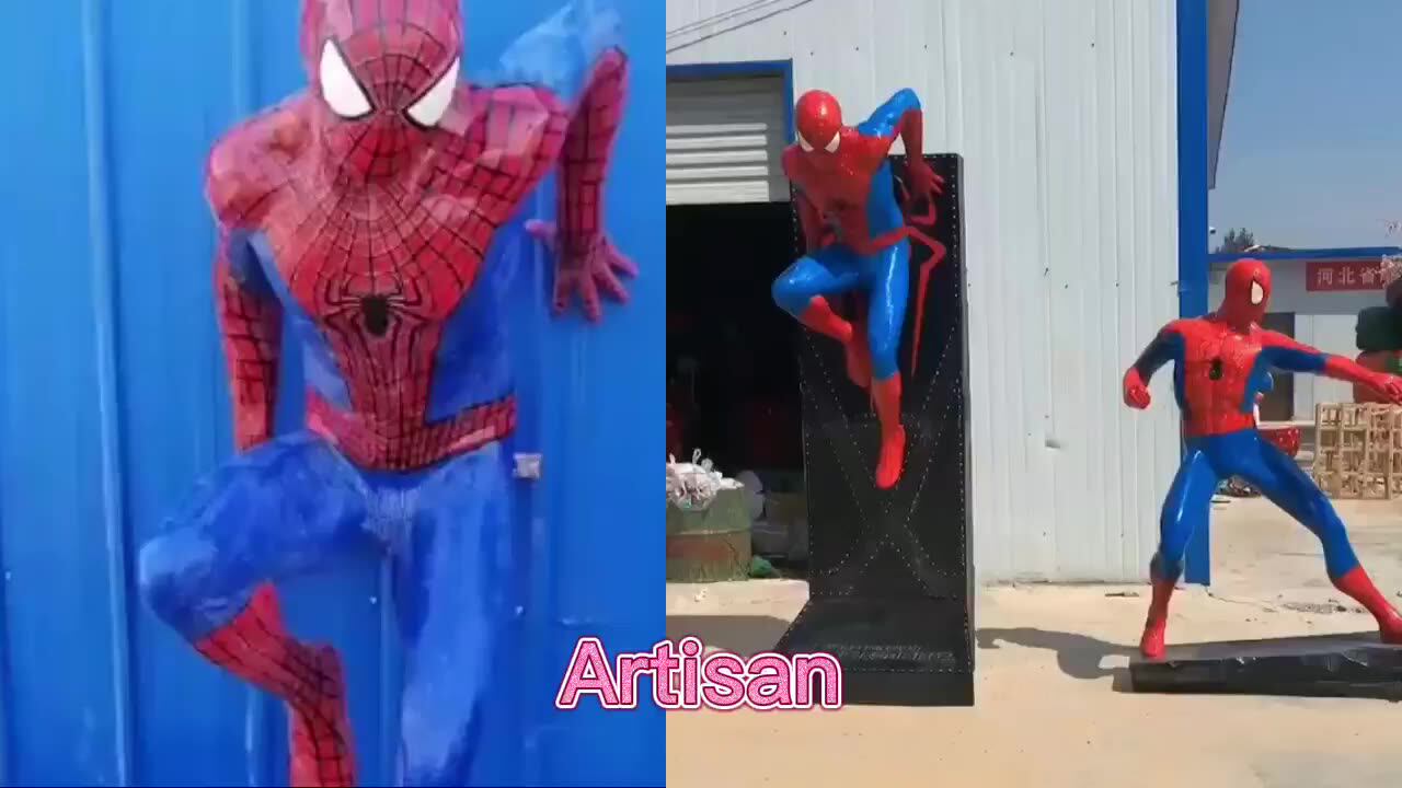 Strong Movie Action Figure Life Size Marvel Cartoon Statue Decoration