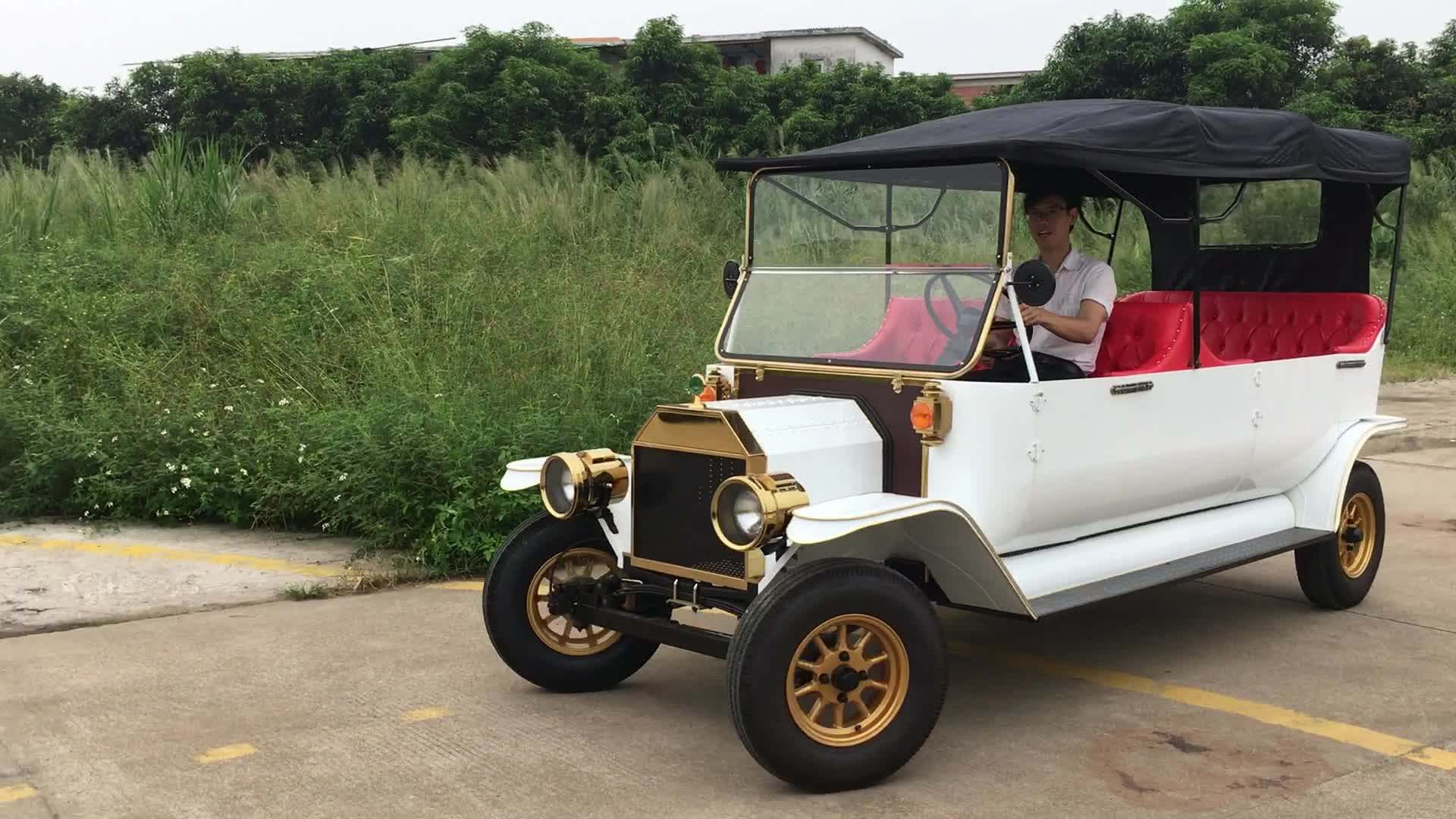 Black Classic Model T Antique Electric Golf Cart Buy Electric Golf