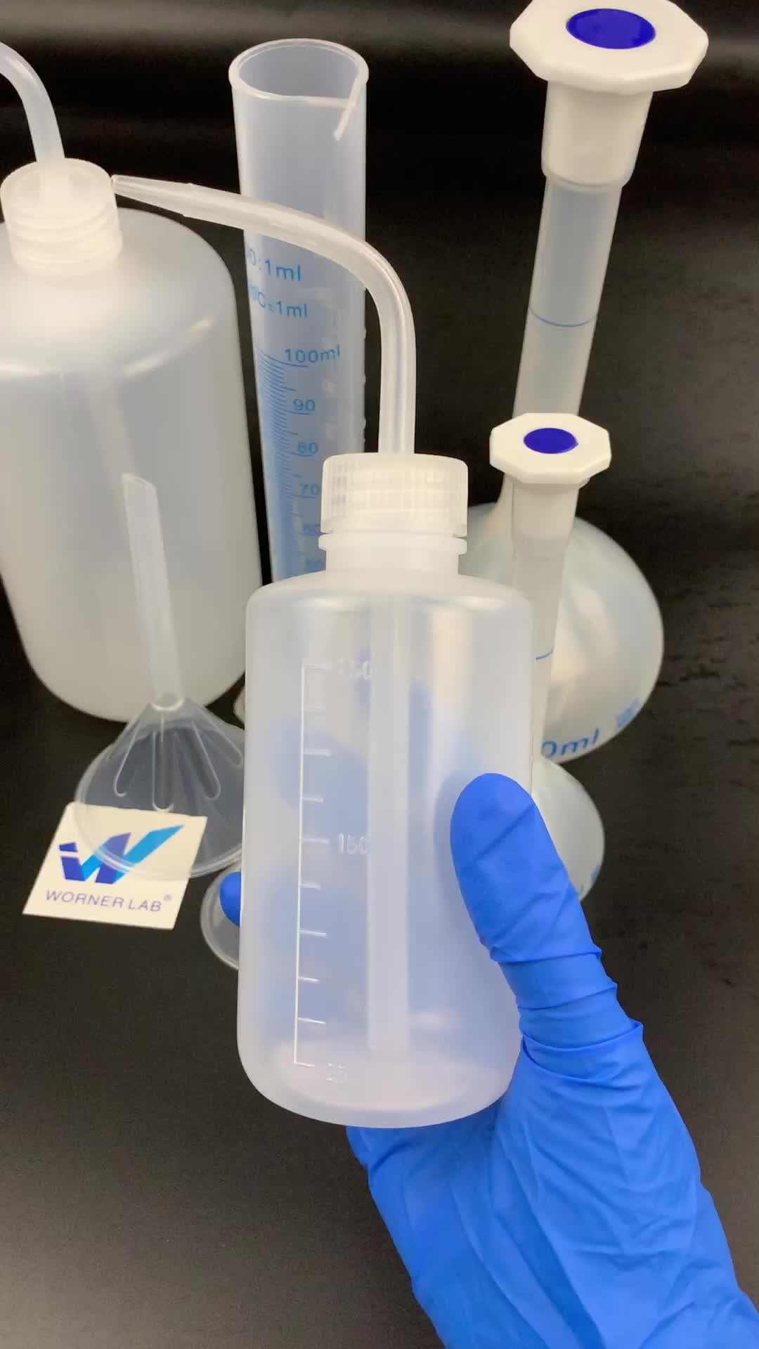 500ml Laboratory Chemical Use Plastic Squeeze Washing Bottles With